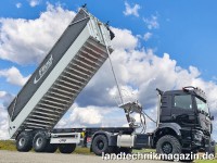 Der neue Fliegl 2-Achs-Sattel-Muldenkipper ZHKA 35