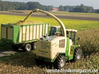 Auf der Agritechnica 2009 zeigt Krone die Exakt-Fe