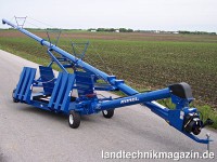 Die neue mobile und überfahrbare Getreideannahme 