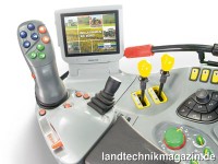 Die Großraum-Panoramakabine blieb beim Agrotron X