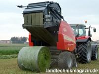 ... fünf Endlosriemen sollen bei der Vicon RV 421