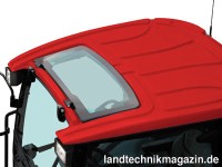 Die Klimaanlage befindet sich beim Case IH Farmall