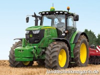 Die neue John Deere Traktoren-Serie 6R besteht aus