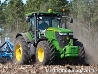 In der neuen John Deere Traktoren-Serie 7R stehen 