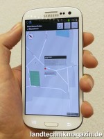 Der Claas »Maschinenfinder« ist der Prototyp ein