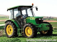 Ab Sommer 2013 sind die kompakten John Deere Trakt