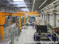 Im neuen Werk der Komptech Umwelttechnik Deutschla
