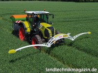 Der neue Claas N-Sensor CROP SENSOR ISARIA arbeite