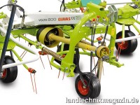 Bei den neuen Claas VOLTO Zettwendern kommt der ve