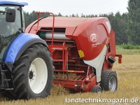 Die neue Lely Festkammer-Rundballenpresse Lely Wel