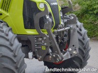Auf Wunsch können alle neuen Claas ARION 400 Trak