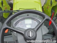 Für mehr Bedienkomfort kann der neue Claas ARION 