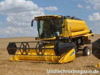 Der New Holland TC 4.90 kann mit dem High-Capacity