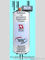 Wird der Melkmaschinenpulsator BITEC RotoPuls im P