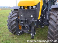 Die Hubkraft des Frontkrafthebers beziffert JCB f