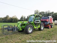 Als Option bietet Merlo bei den neuen Turbofarmer 