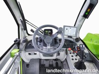 Die neue Kabine der Merlo Turbofarmer ist mit 1.01