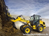 Die Baureihe der neuen New Holland Kompakt-Radlade
