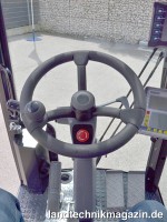 Die Lenksäule der neuen SILOKING SelfLine 4.0 ist
