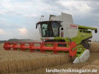 Im Claas LEXION 740 kommt jetzt auch DYNAMIC COOLI