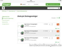 Der neue Sieger Drain-Jet Drainagereiniger kann be