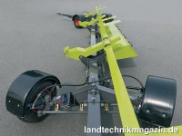 Der neue Claas 2-Achs-Transportwagen mit Achsschen