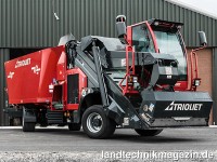 Der neue, selbstfahrende Futtermischwagen Trioliet