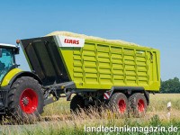 Die neue Claas Häckseltransportwagen-Baureihe CAR