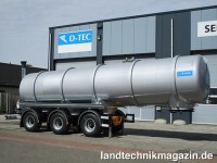 Auch die D-TEC Tank- und Containerauflieger sowie 