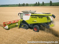 Wichtigste Neuerung der neuen Claas LEXION 600 Mä