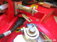 Ein Sensor in der neuen, optionalen Knickdeichsel-