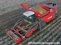 Der neue Kartoffelroder Dewulf Kwatro Extreme rode