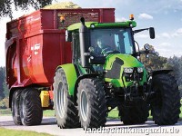 Die Höchstgeschwindigkeit der Deutz-Fahr Serien 5