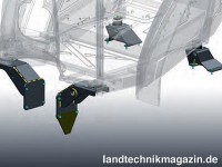 Die neuen Hydro-Silent-Blöcke, auf denen die Kabi