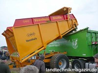 Der Wagen hat ein Fassungsvermögen von 26,5 m³ u
