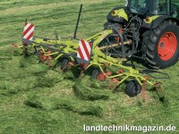 Alle neuen Claas VOLTO 45, 55 (im Bild) und 65 sin