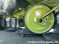 Bei den Front-Trommelmähwerken Claas CORTO 285 F 