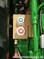 ... an zwei Steckdosen 230 V bzw. 400 V für den B