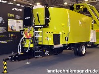 Der gezogene Zweischneckenmischer Dunker T2 240L d