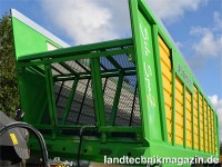 Der Neigungswinkel der Stirnwand der neuen Joskin 