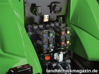 Im Heck der Deutz-Fahr 5 DS TTV stehen bis zu fün