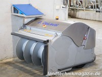 Der DeLaval OptiDuo wird mit einer Induktionsschle