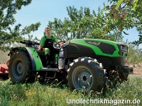 Die neuen Deutz-Fahr Traktoren 5105G TB und 5115G 