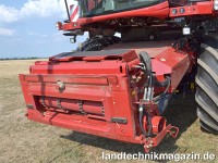 Die überarbeitete Stirnplatte der neuen Case IH A