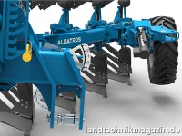 Die neue hydraulische Pflugwinkelverstellung beim 