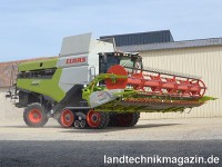 Claas bietet mit dem neuen LEXION 5500 TERRA TRAC 