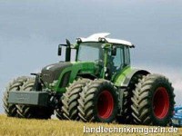 Der 936 Vario ist üppig bereift, um die Kraft auf