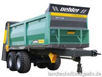 Der neue Oehler Tandem-Stalldungstreuer OL STT 130
