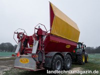 Das hydraulisch angetriebene XE-Streuwerk des Bred