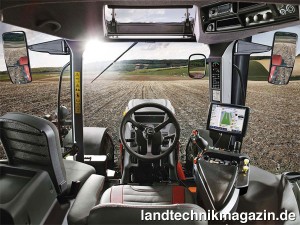 In der Kabine der Steyr Impuls CVT findet sich wen